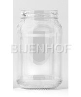 Ronde glazen pot toc63 (370ml - 500gr) (1-20)