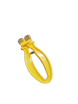 Zig-zag draadspanner met stalen wieltjes
